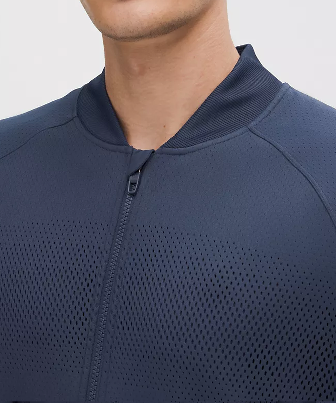 Knit Mesh Tennis Jacket