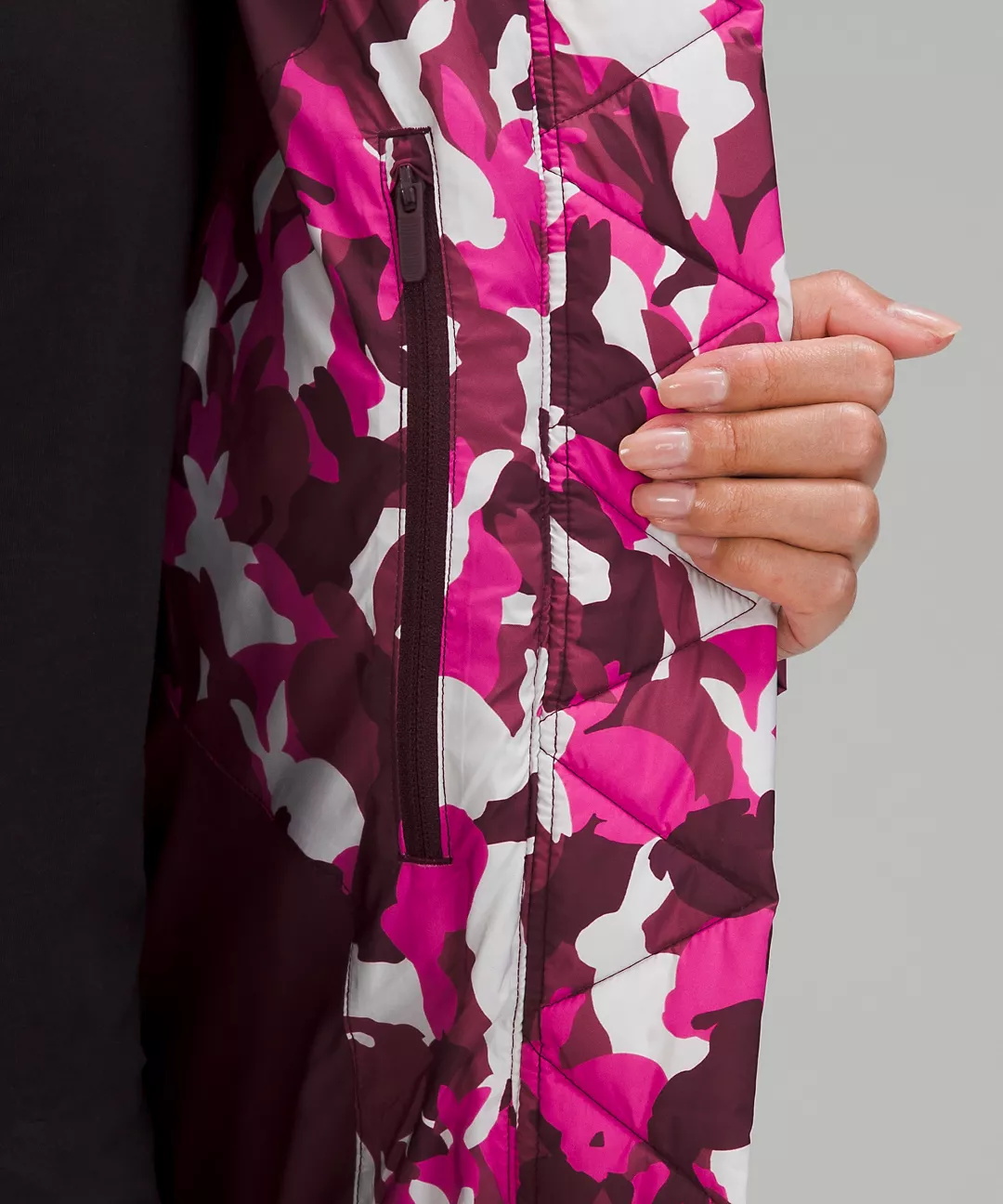 Womens Puff Down Jacket printed