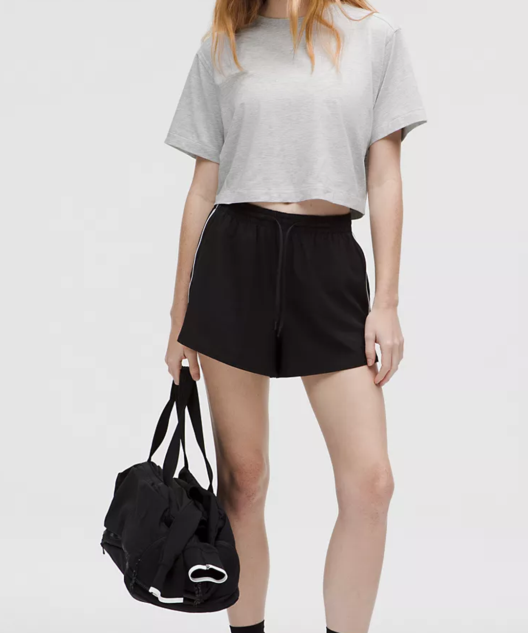 Woman Cotton Cropped T-Shirt
