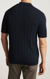 Man Short Sleeve Polo Sweater