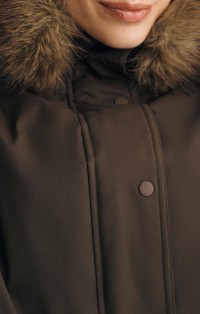 Woman Hooded Parka