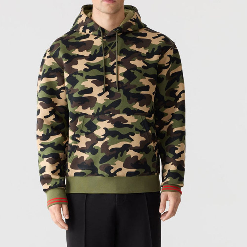 Camo Printed Hoodie