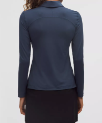 Woman Long-Sleeve Polo Shirt