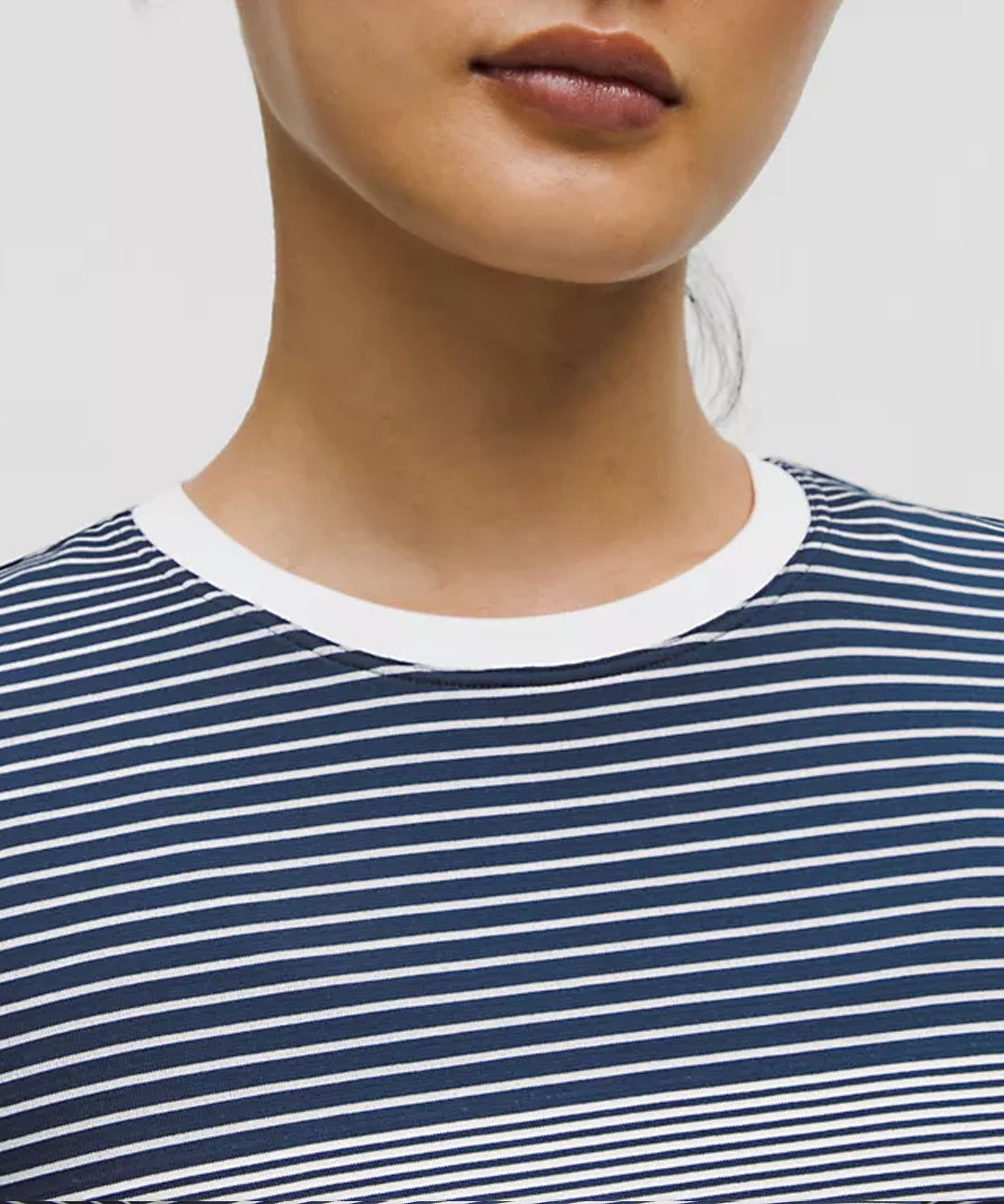 Mariner Stripe Cropped T-Shirt woman