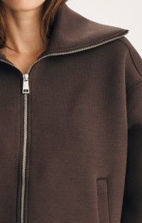 Woman Zip-Up Sweatshirt