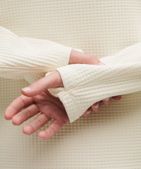 Woman Funnel-Neck Long-Sleeve Shirt