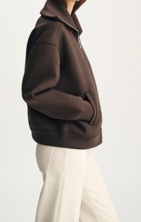 Woman Zip-Up Sweatshirt