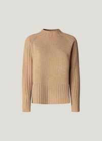 Woman collar knit jumper