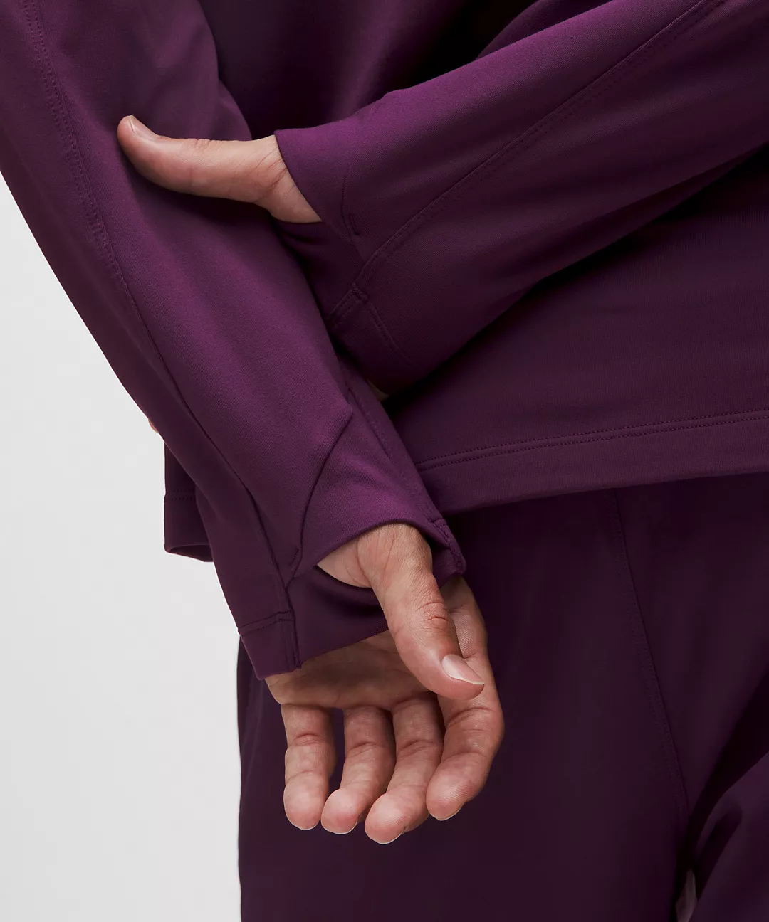 Fleece Half-Zip Long-Sleeve Shirt