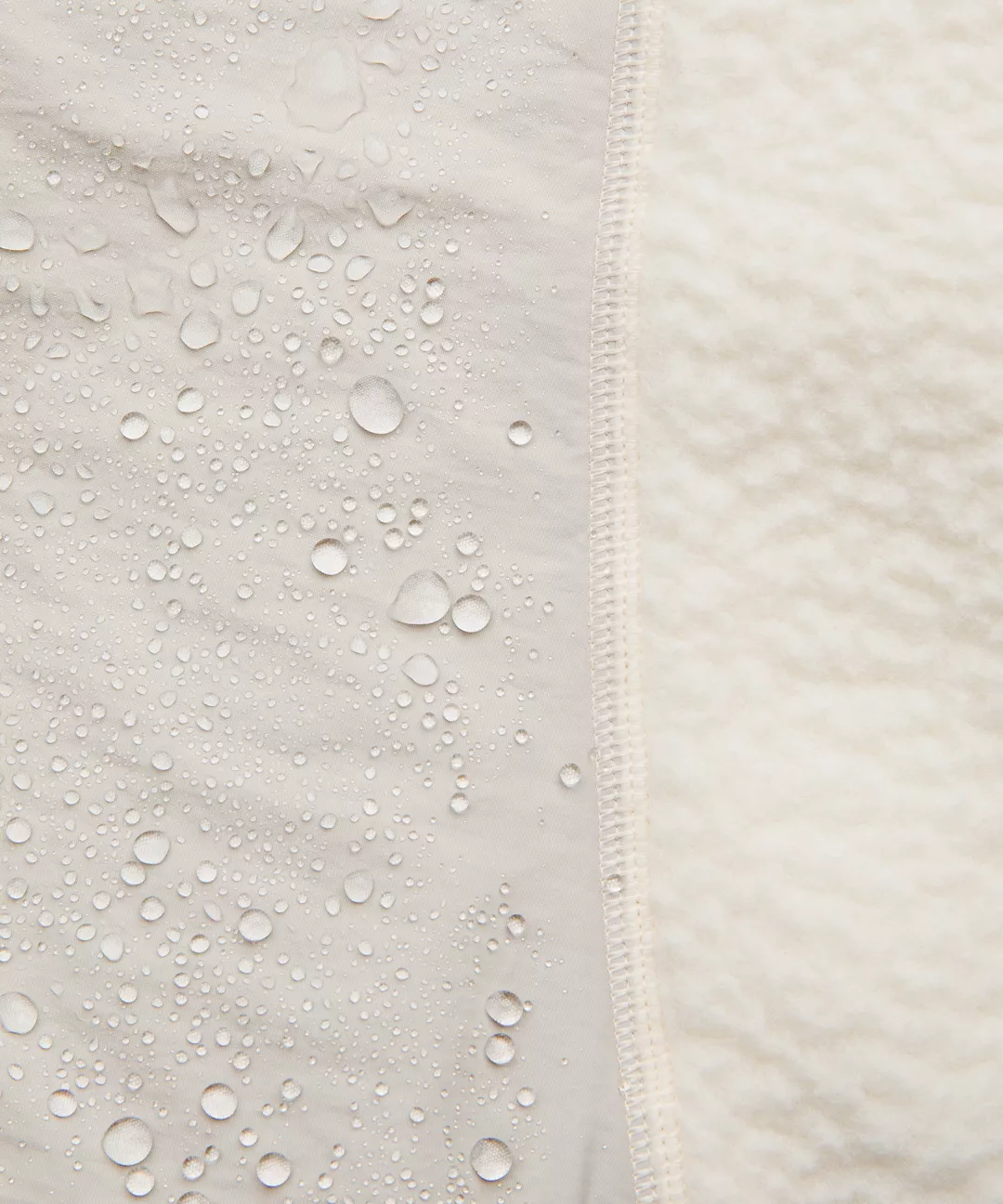 Fleece Hooded Half Zip