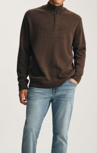 Man Half Zip Sweater
