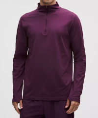 Fleece Half-Zip Long-Sleeve Shirt