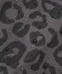 Womens Puff Cropped Vest Printed