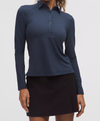 Woman Long-Sleeve Polo Shirt