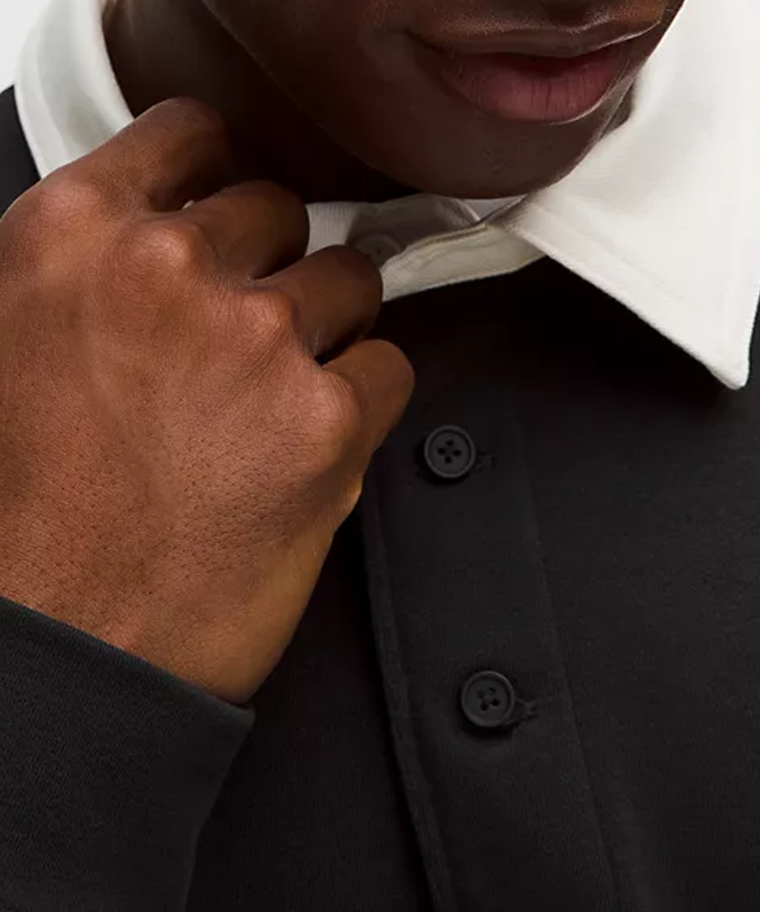 Man Long-Sleeve Rugby Shirt