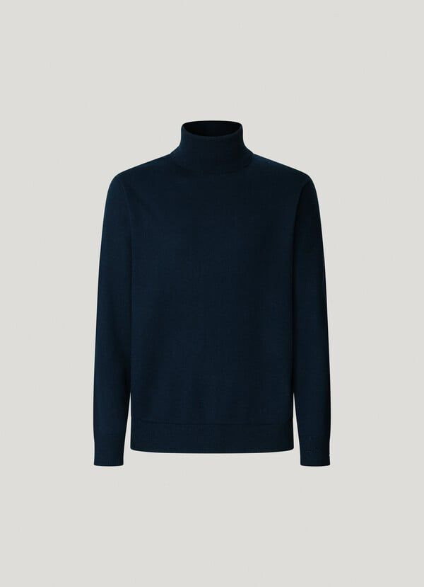 Man high neck jumper