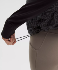 Womens Puff Cropped Vest Printed