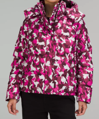 Womens Puff Down Jacket printed
