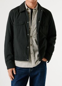 Man shirt collar jacket