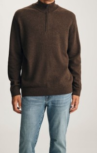 Man Half Zip Sweater
