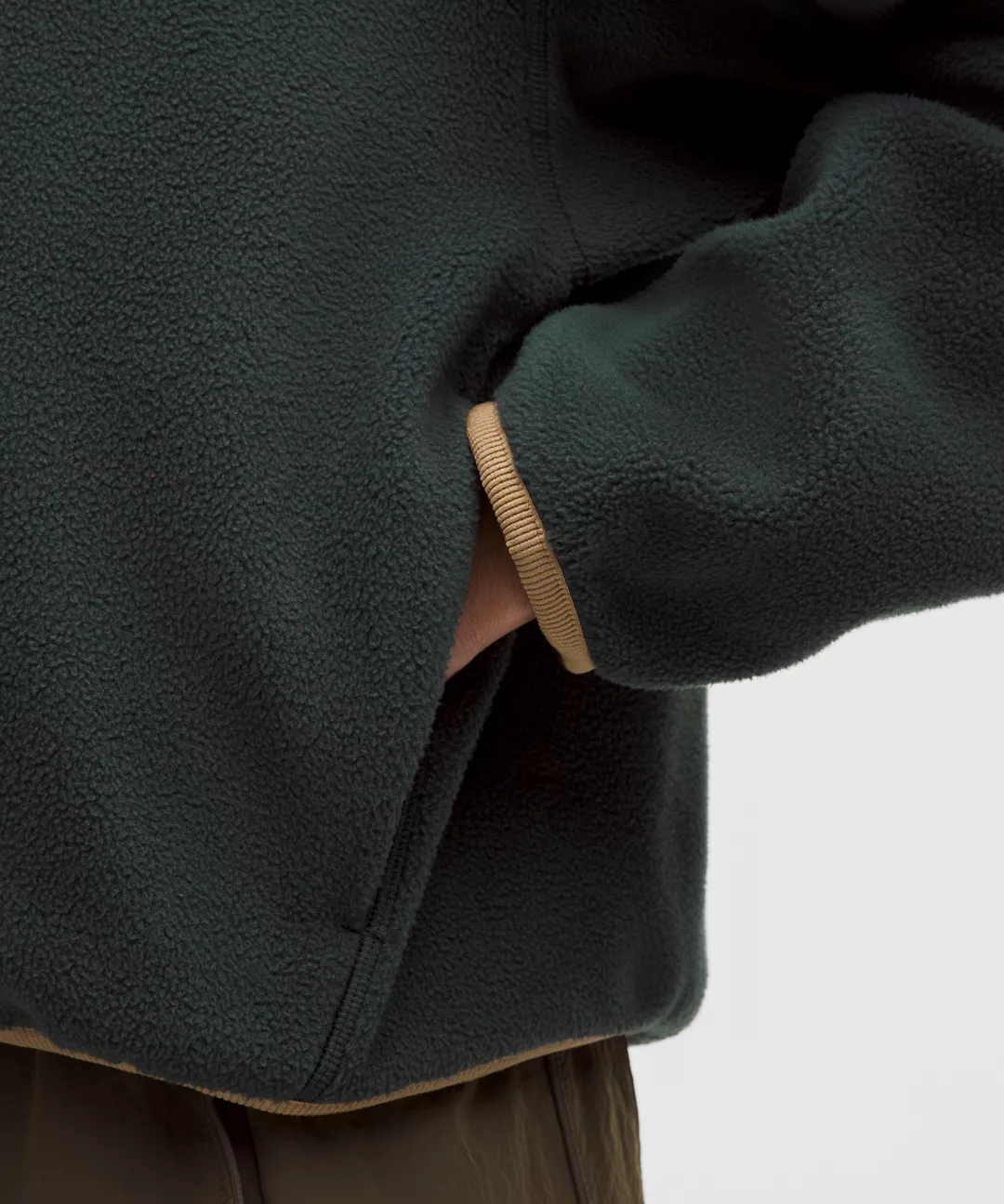 Woman Fleece Half-Zip Jacket