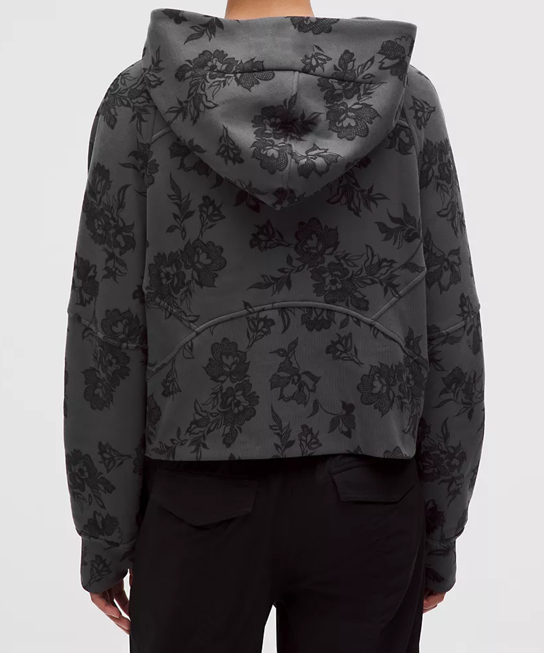 Woman Oversized Half-Zip Hoodie