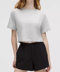 Woman Cotton Cropped T-Shirt